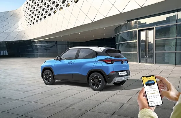 tata punch adventure rhythm front design