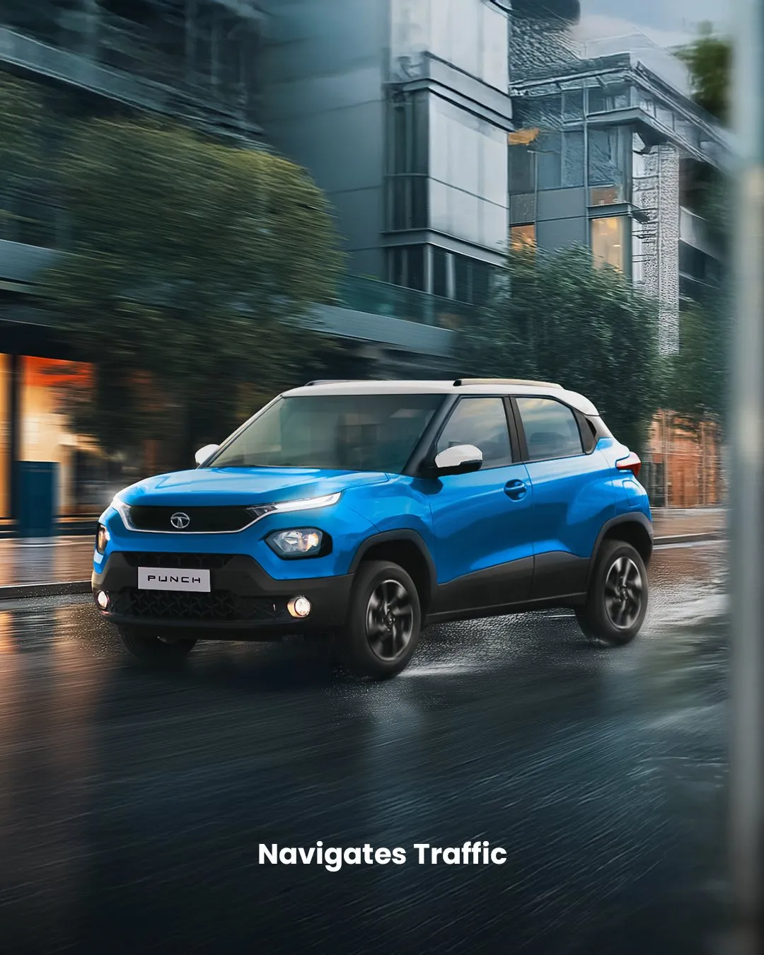 tata punch on road price hyderabad front design