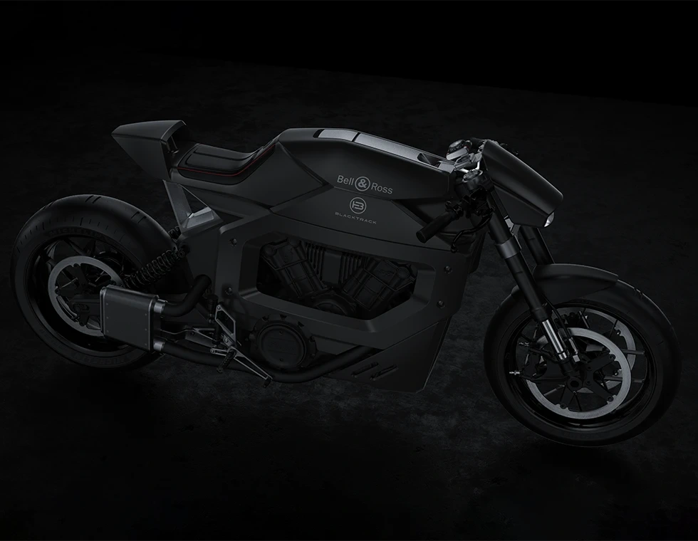 Meet the Blacktrack BT-06: A Futuristic Take on the Classic Café Racer