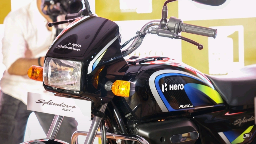 New Hero Splendor+ Flex Fuel Launched in India